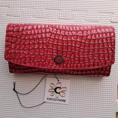【値下げ】コッコフィオーレの赤い財布