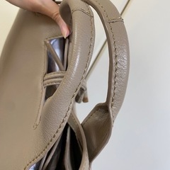 美品 マザーハウス ソウ 2way トート ベージュ sou 本革