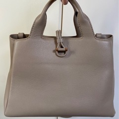 美品 マザーハウス ソウ 2way トート ベージュ sou 本革