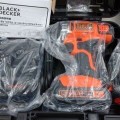 中古美品 BLACK+DECKER ブラックアンドデッカー 18...