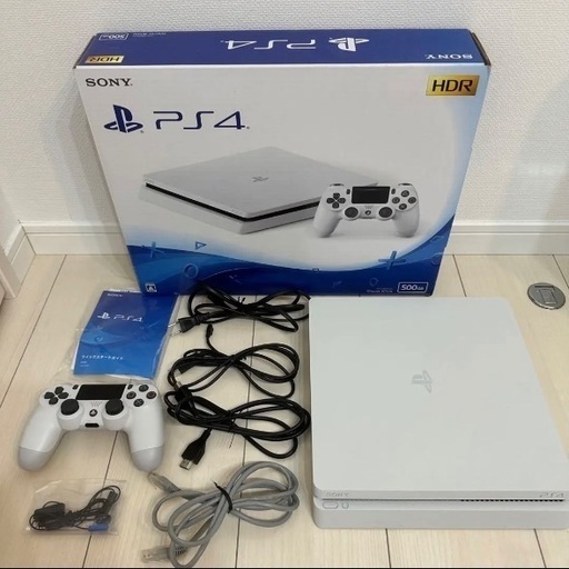 PlayStation4 本体　ps4 ホワイト　美品