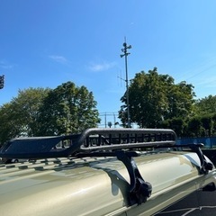 【値下げ】アルミ製ルーフラックとルーフキャリア一式