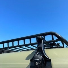 【値下げ】アルミ製ルーフラックとルーフキャリア一式