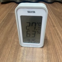 (美品)タニタの時計/温度計/湿度計/アラーム