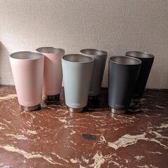 美品THERMOS　サーモス　真空断熱タンブラー　6個セット