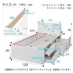 【ニトリ】【半額】セミダブルベットフレームとマットレス