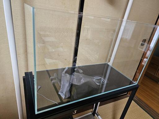 ADAキューブガーデン60cm　欠けなし？　GEX水槽台
