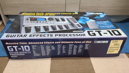 エフェクター、PA機器 BOSS Guitar Effects Processor GT-10