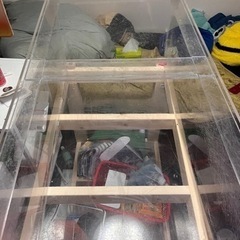 1200.600.450オールクリアアクリル水槽、水槽台セット