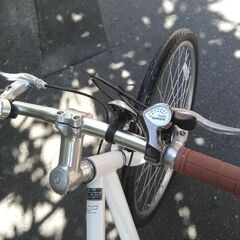 クロスバイク cyma  primer  7段変速 700c アルミ ホワイト 配送無料