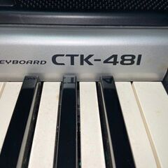 CASIO ベーシックキーボード CTK-481