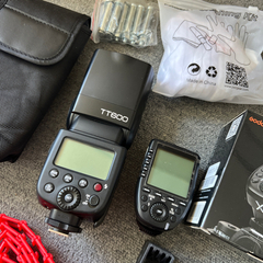 ライティングセット godox TT600 xpro-F ストロボ 送信機