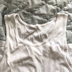 値下げ中古 GUランニングシャツ 白 XL 2枚セット