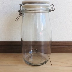 瓶　瓶の入れ物　蓋付き瓶　ガラス製保存瓶　梅酒瓶