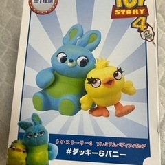 離脱トイストーリー　ダッキー＆バニー　ウッディ　バズ　フィギュア