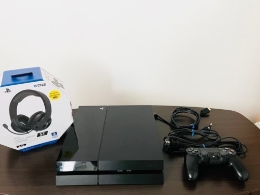 ☆本日の受取限定価格☆PS4本体+その他付属品+新品ヘッドホンセット