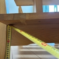 ハンドメイドのタモ材無垢ソファになります。