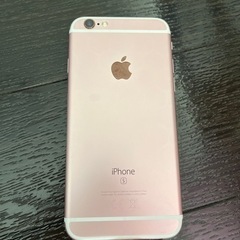 iPhone6s ピンク