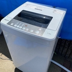 お薦め品‼️分解洗浄済み‼️ハイセンス洗濯機5.5kg 2019年