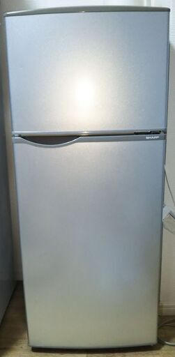 2ド冷凍冷蔵庫 シャープ SHARP SJ-H12Y 118L 2015年製 8月11~14日に引取りに来てください。