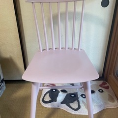 受取者決まりました！ピンクの椅子