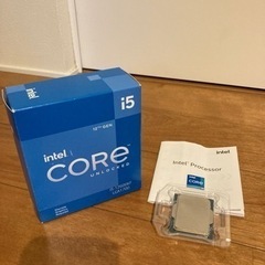 Intel Core i5 12600KF BOX 動作品