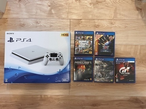 【問い合わせ多数につき、先着順で商談中です】PS4 500GB\u0026ソフトセット　プレイステーション4