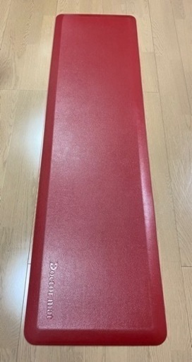 アサヒ軽金属の『Doctormat』Lサイズ 赤キッチンマット (choco327