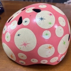 無料　女児用 ヘルメット 中古 48〜52センチ　