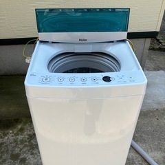 2017年製ハイアール洗濯機　5.5kg クリーニング済