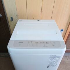 パナソニック NA－F60B15 洗濯機 6kg 2022年製 【中古美品 