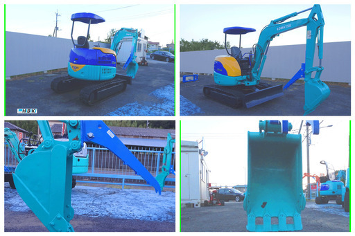 中古油圧ショベル:ミニユンボ◇建設機械◇コマツ～KOMATSU:PC30MR-1