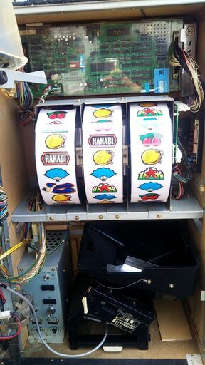 引き取り専用 パチスロ 実機 4号機 大花火30 コイン不要機つき 4号機