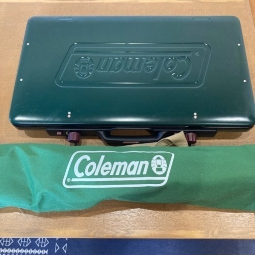 コールマン　ツーバーナー　ガス　スタンドセット