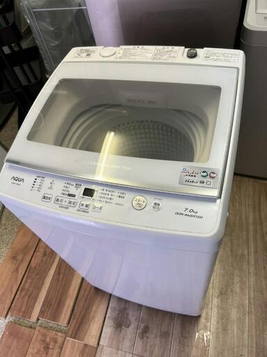 AQUA 洗濯機　2022年製　美品　配送設置可能