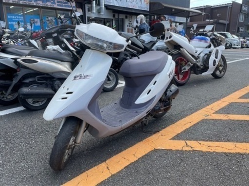 【外装ピカピカ✨美車】ホンダ　スーパーディオ　AF27 人気の白入荷❗️【配送•当日納車OK】