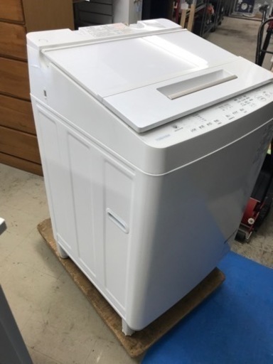 取引場所　南観音　K2307-756 TOSHIBA 9Kg 洗濯機　2018年製　AW-9SD6 汚れ　キズあり　動作確認済み