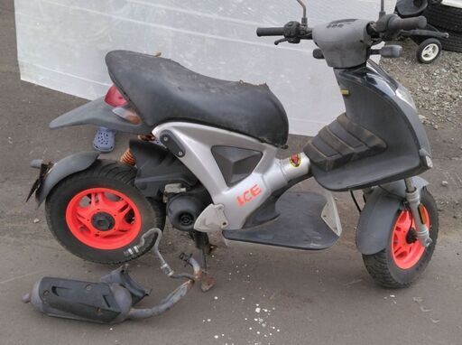 【ご成約】50cc バイク スクーター ⭐要整備⭐エンジンかかります！piaggio ice⭐修理出来る方へ