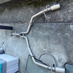 18クラウンマフラー　リアピースストレート