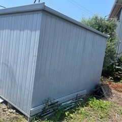 決まりました。（相談中）イナバ 物置