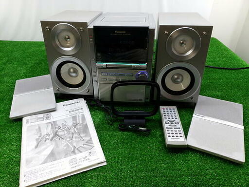 【コレ見て！ 家電】 Panasonic/パナソニック MDステレオシステム SC-PM77MD-S MDコンポ CD MD カセット FM/AM USB