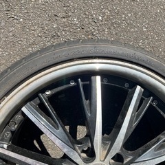 19インチアルミホイール　アネーロコラソン　シャルマン