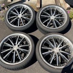 19インチアルミホイール　アネーロコラソン　シャルマン