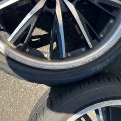 19インチアルミホイール　アネーロコラソン　シャルマン