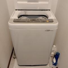 【タテ型洗濯機】パナソニック2019製5kg(中古美品)