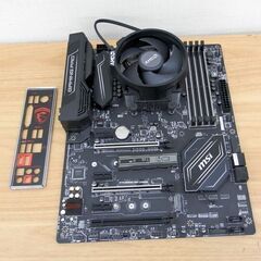 MSI X370 GAMING PRO CARBON マザーボー...