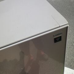 引取歓迎　程度良◆SHARP 冷蔵庫 ガラスドア+プラズマクラスター◆137L SJ-GD14D-C2018年製 庫内LED灯 引取歓迎 程度良◇SHARP 冷蔵庫 ガラスドア+プラズマクラスター◇137L