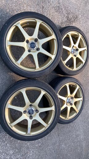 売約済】YOKOHAMA(ヨコハマ) AVS model7 15インチ5.5J off+44 pcd100  