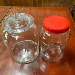 ガラス瓶大小（保存容器）