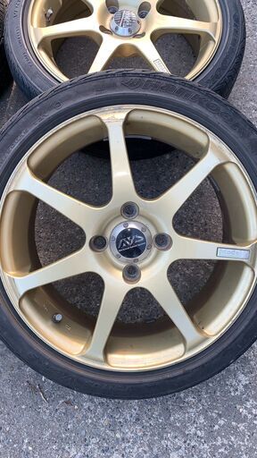 売約済】YOKOHAMA(ヨコハマ) AVS model7 15インチ5.5J off+44 pcd100  